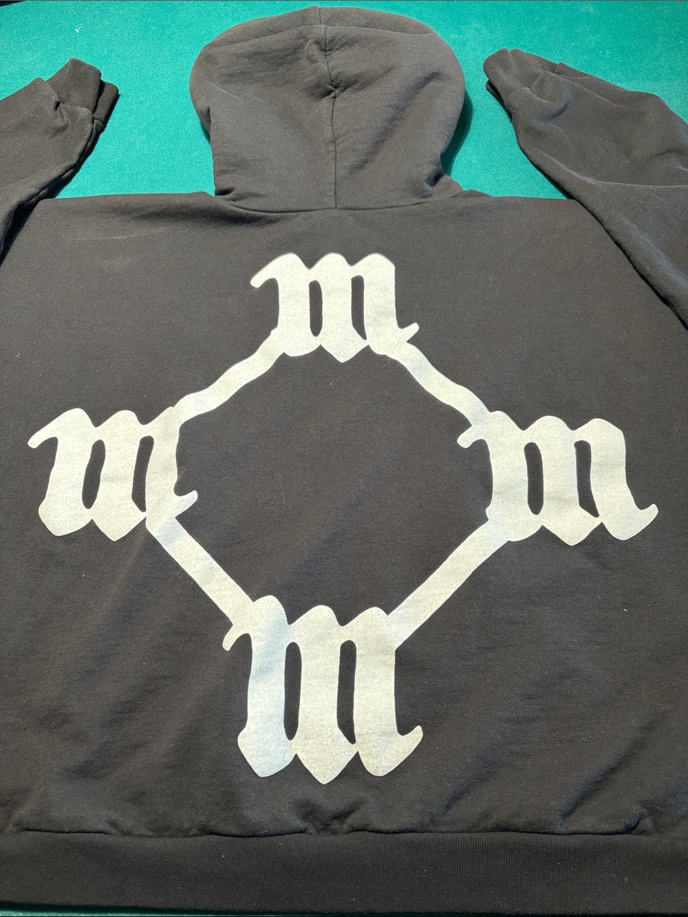Kanye West 2015 “ So Help Me God “ Boxy Black Hoodie , XL